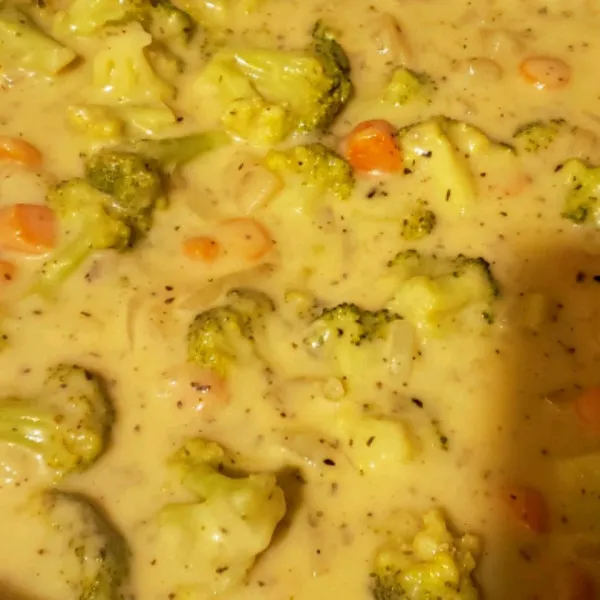receta Soupe de pommes de terre au brocoli