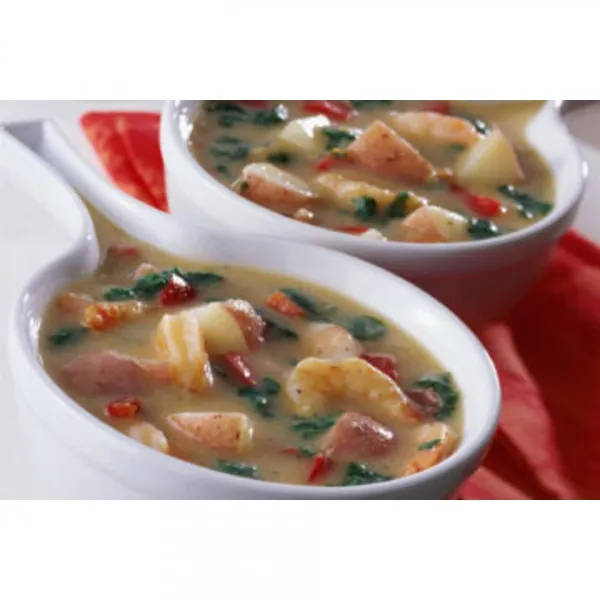 przepisy Cajun Shrimp Potato Soup