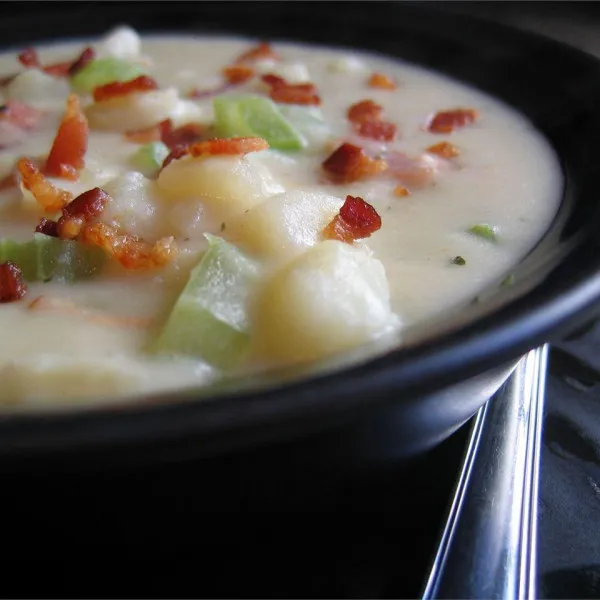 receta Soupe de pommes de terre absolument ultime