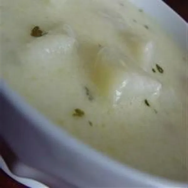 receta Soupe de pommes de terre IX