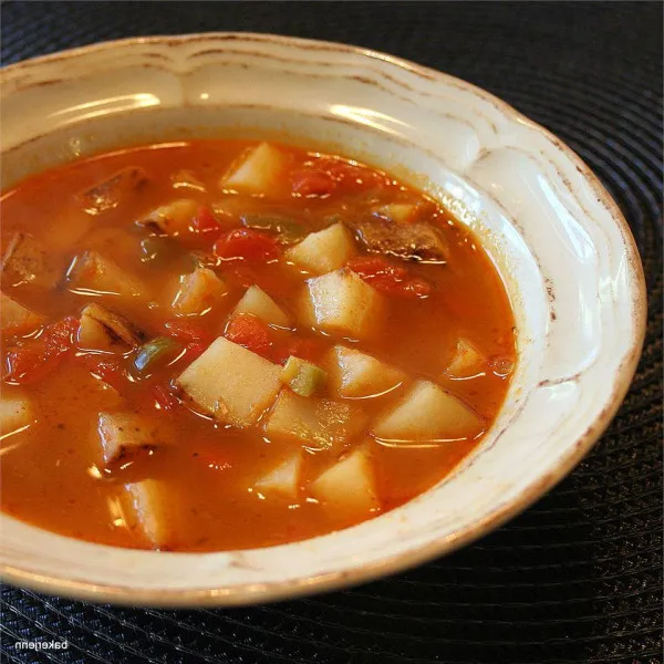 receta Sopa De Patata Picante I