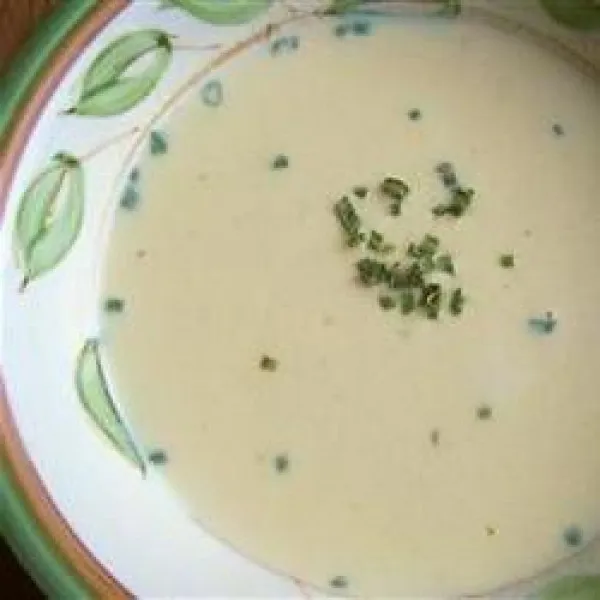 receta Soupe de pommes de terre simple
