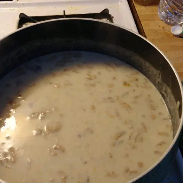 receta Soupe aux pommes de terre V