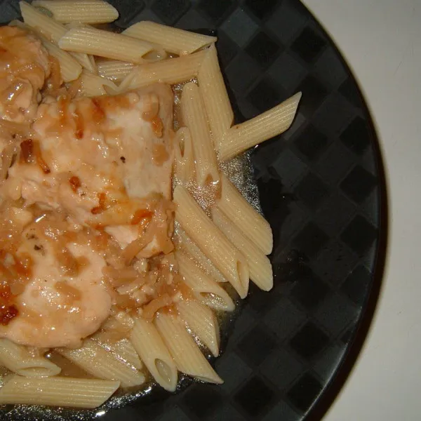 receta Soupe De Poulet Au Cheddar Et Oignon