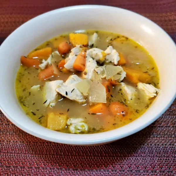 recetas Sopa De Pollo Y Camote De Temporada Fría