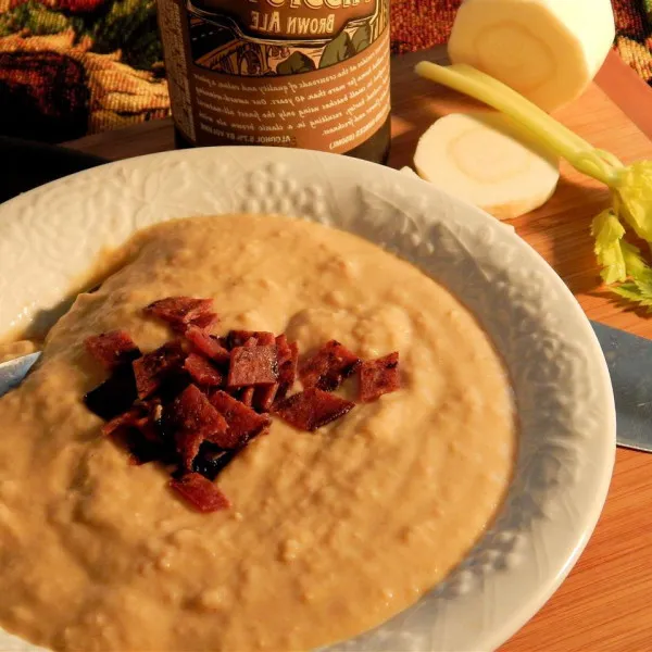 receta Soupe à la bière et au fromage