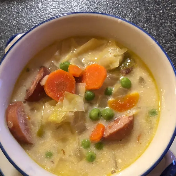 receta Soupe aux choux