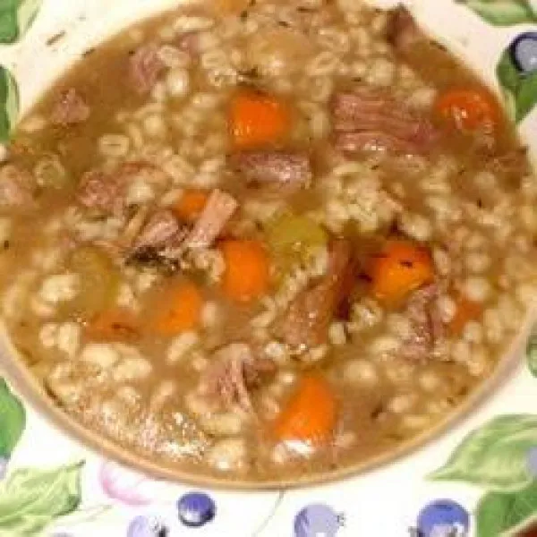 receta Sopa De Ternera Y Cebada I