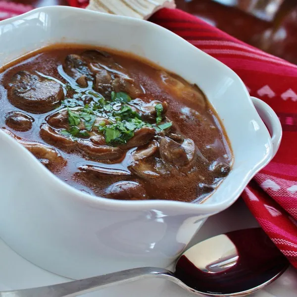 receta Sopa De Tomate Y Champiñones