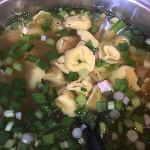 receta Sopa De Tortellini III