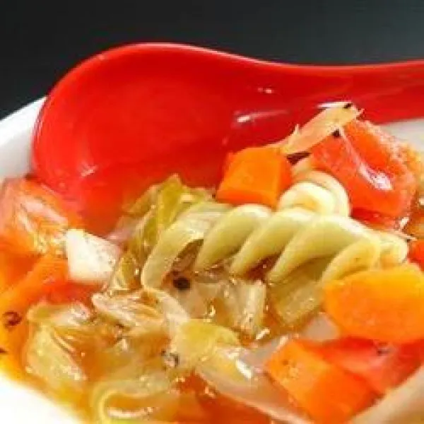 receta Sopa De Verduras Con Ajo
