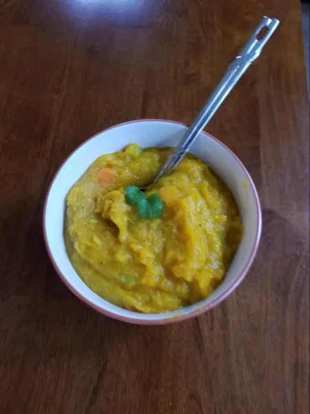 receta Soupe aux légumes Ambercup Squash Delicata