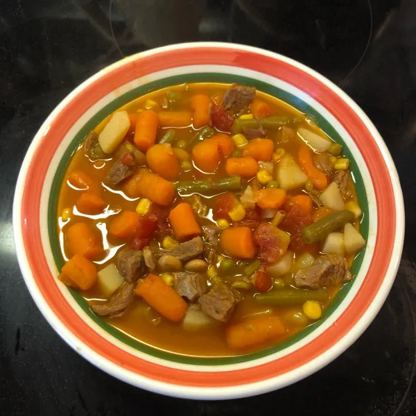receta Sopa De Verduras Fácil II