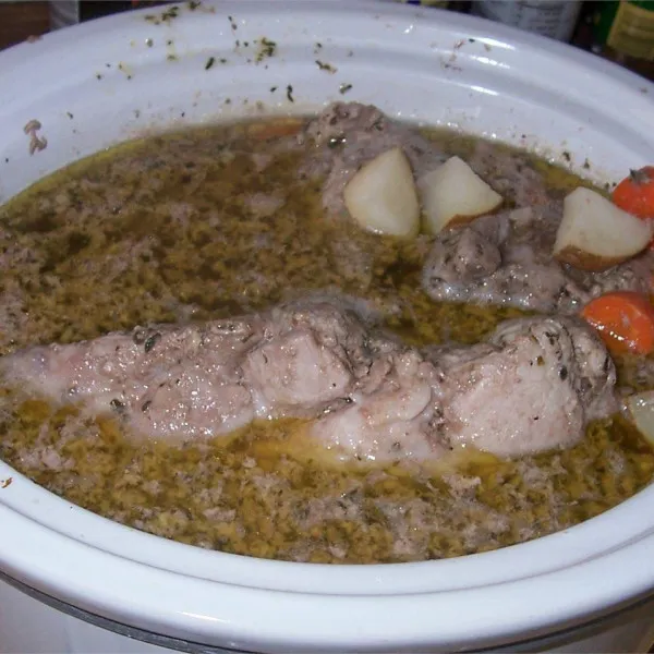 receta Sopa De Zanahorias, Patatas Y Costillas De Cerdo