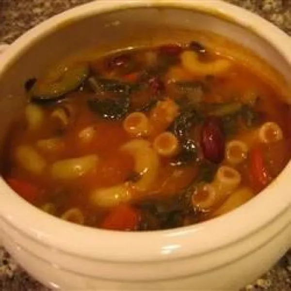 receta Soupe Minestrone