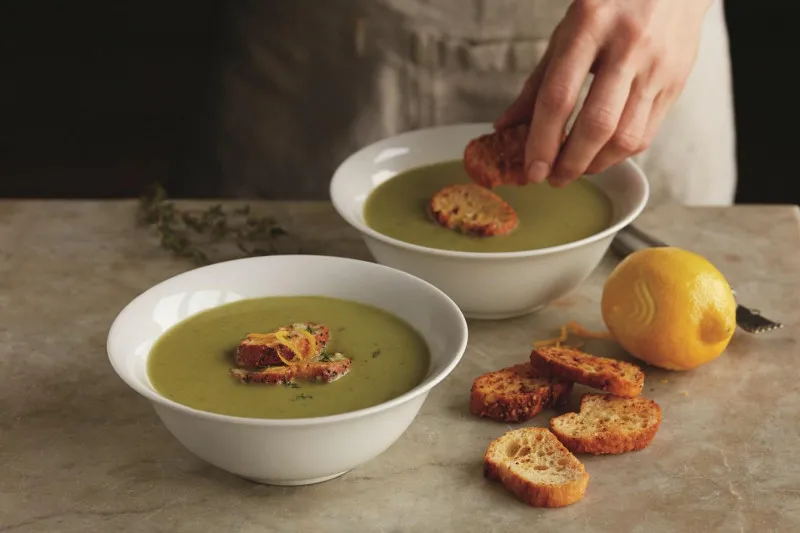 recetas Sopa Rápida De Guisantes Dulces