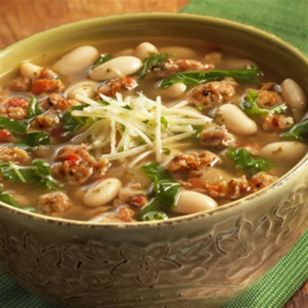 recetas Sopa Toscana De Frijoles Blancos De Swanson®