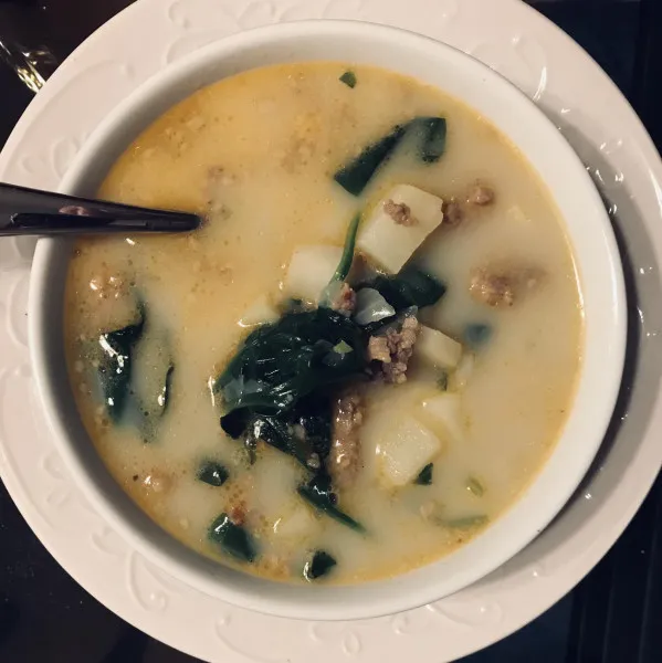 receta Sopa Toscana