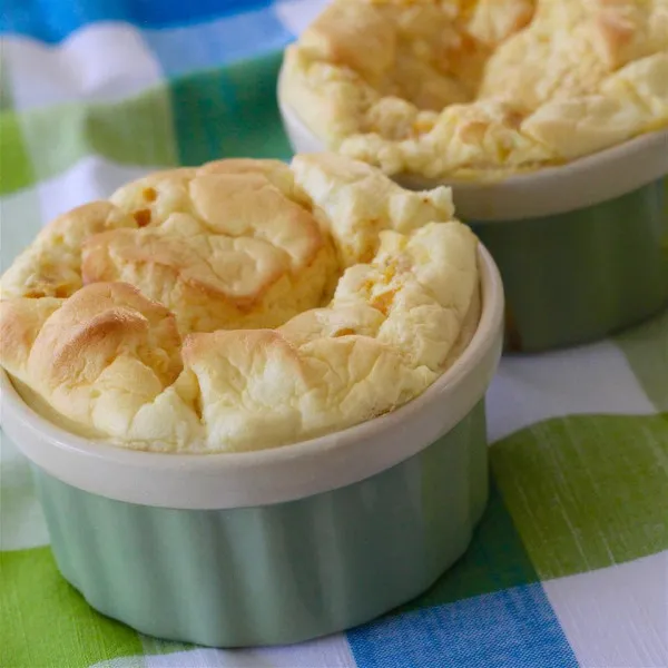 receta Soufflé au maïs facile