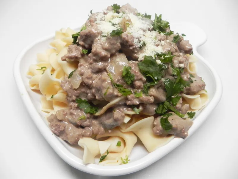 recetas Stroganoff De Carne Molida Rápida