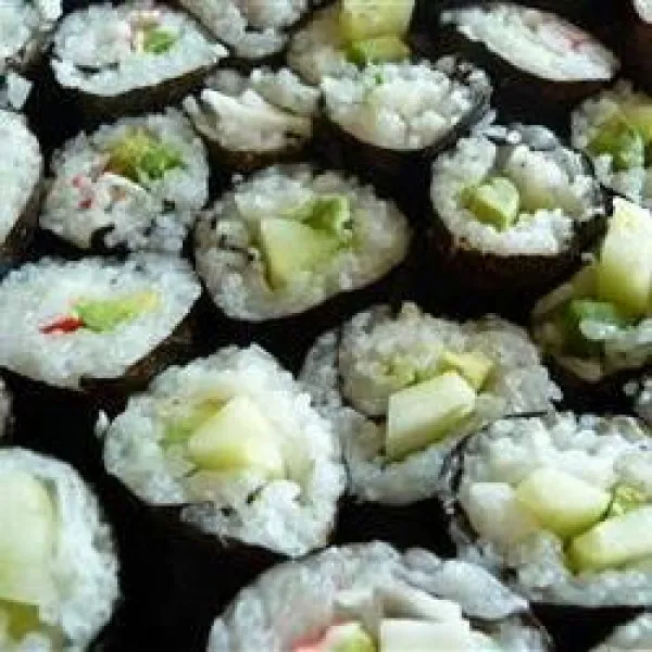 recetas Sushi De Pepino Y Aguacate