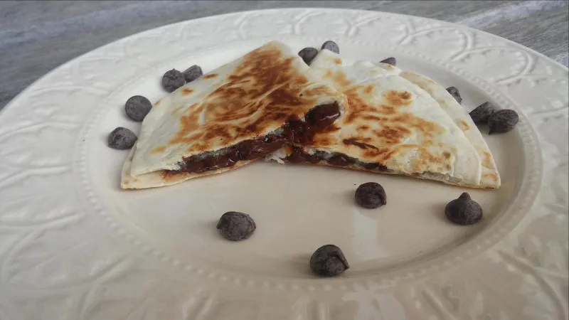 receta 2 étapes Tacos au chocolat