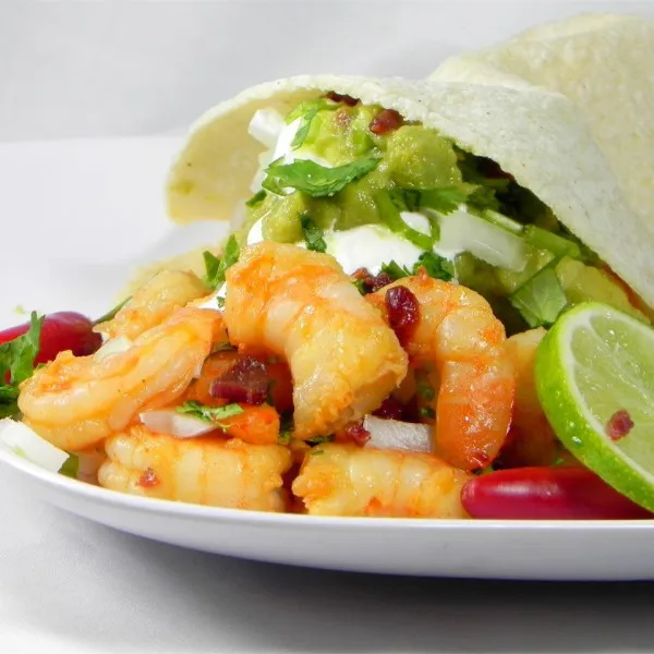 przepisy Chipotle Shrimp Tacos