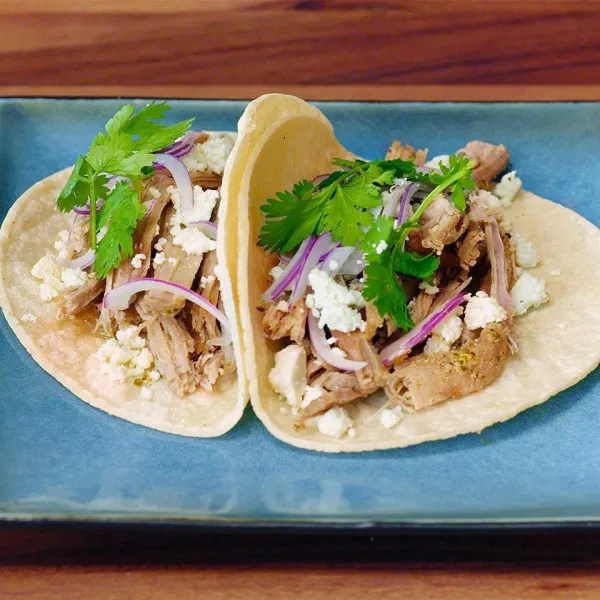 receta Tacos au porc Mojo