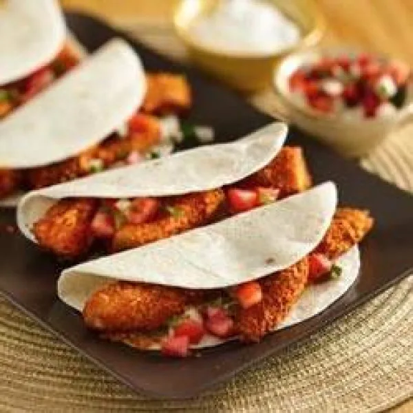 receta Tacos De Pescado Crujientes