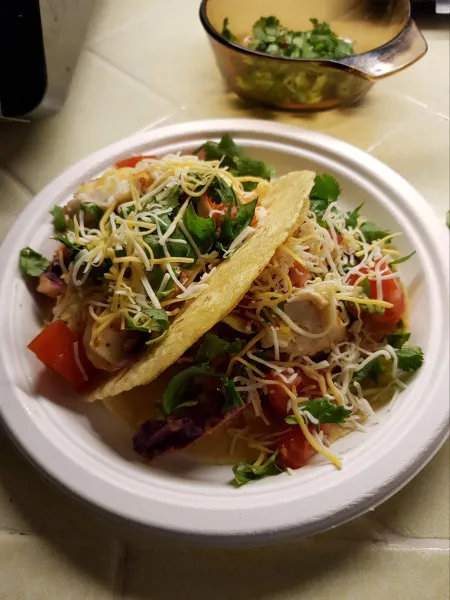 recetas Tacos De Pescado Saludables Con Ensalada De Cilantro