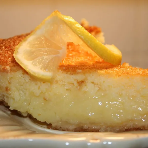 recette Lemon Chess Cake de Bill Clinton