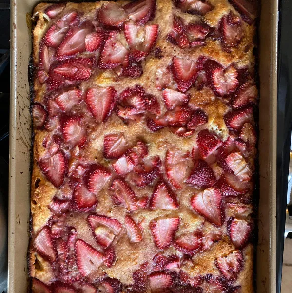 recette Strawberry Shortcut Cake