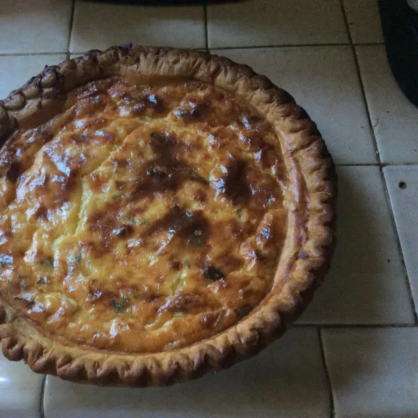 receta Tarta De Cebolla De Vidalia