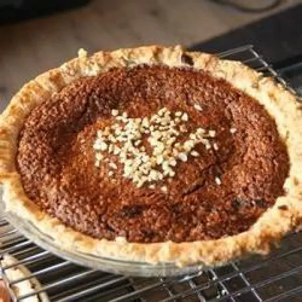 receta Tarte au chocolat et aux pacanes