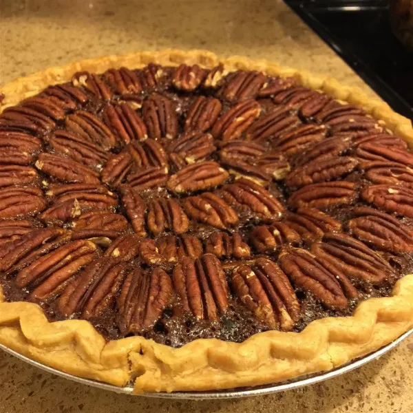 receta Chocolate Pecan Pie III