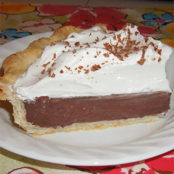 receta Tarte à la crème au chocolat II