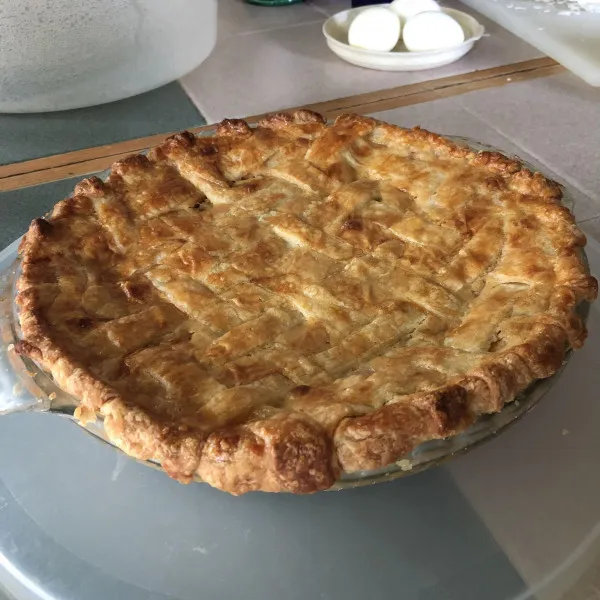 receta Peach Cream Pie I