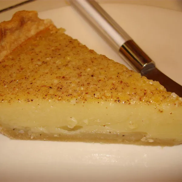 receta Tarte à la crème aux œufs III