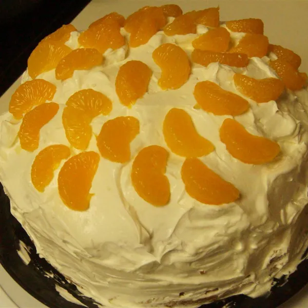 receta Tarta De Crema De Naranja IV