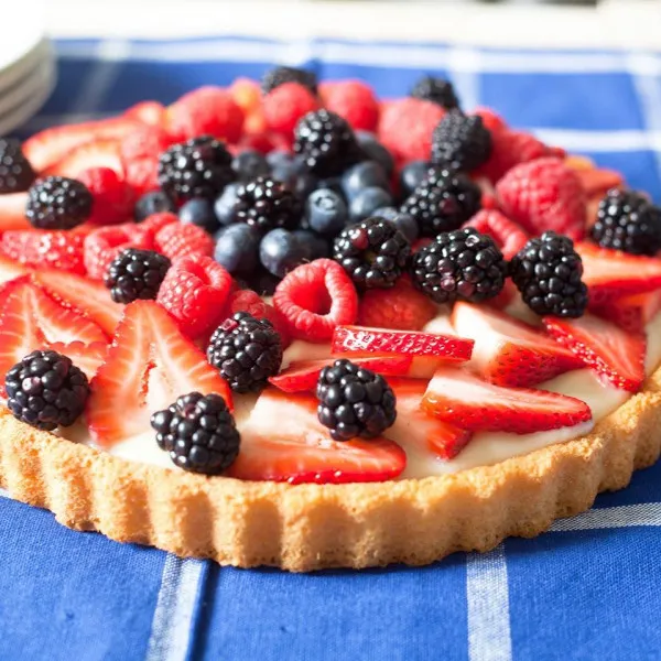 receta Tarta De Frutas De Verano De Almond Breeze®