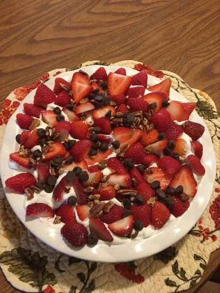 receta Tarta De Galletas Con Mantequilla De Fresa