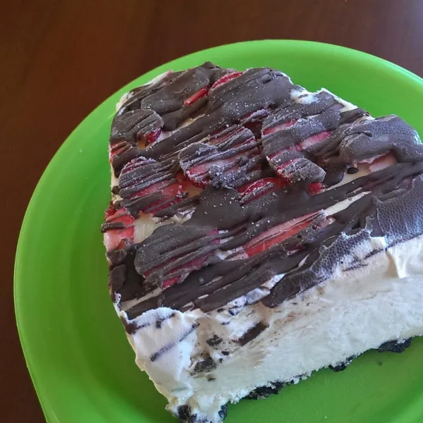 receta Tarta De Helado De Fresa