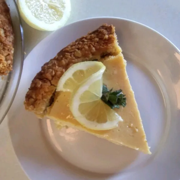 receta Tarte australienne au citron vert