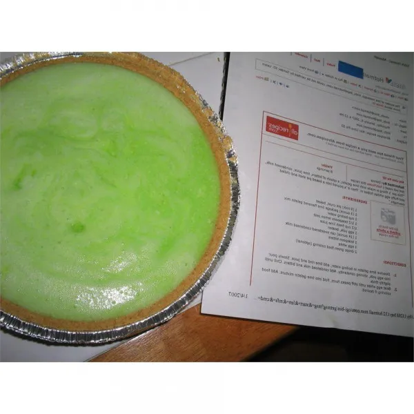 receta Key Lime Pie III
