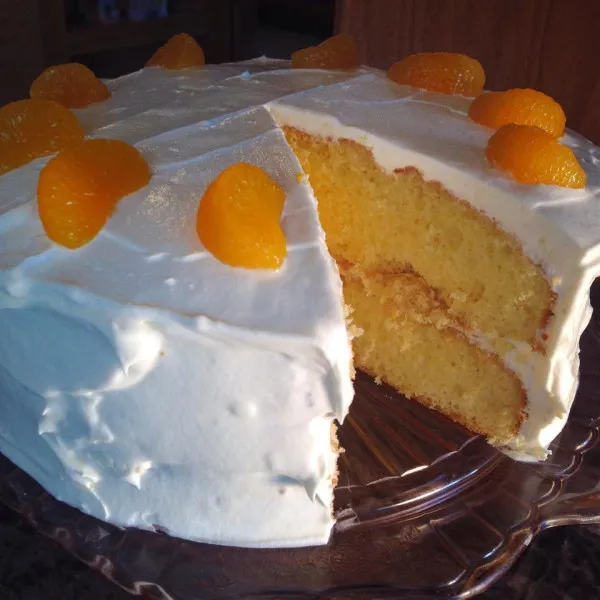 receta Tarta De Mandarina II