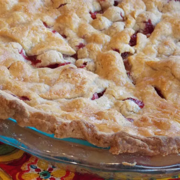 receta Tarta De Manzana Y Arándanos De Mamá