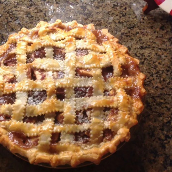 receta Apple Blueberry Pie II