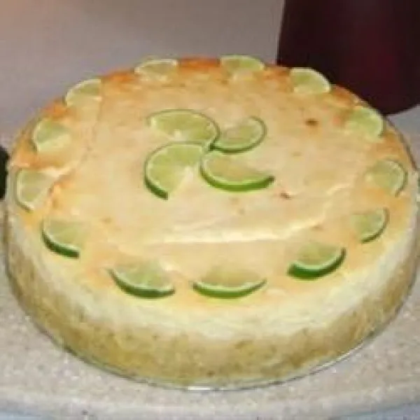 receta Lime Kissed Cheesecake