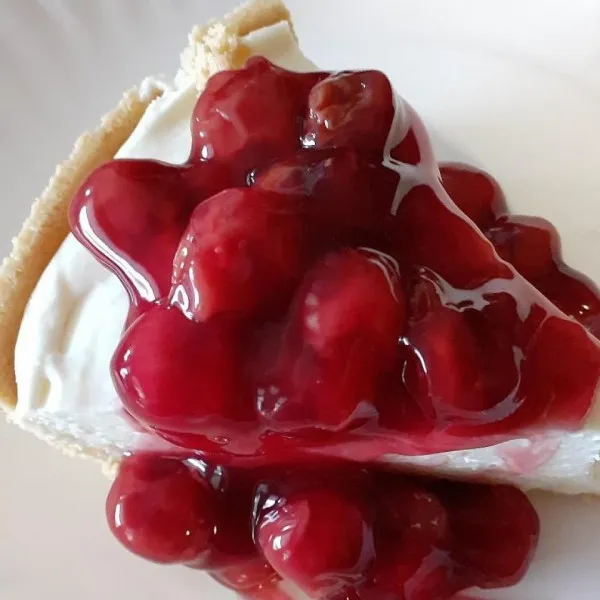 receta Tarte au fromage à la crème et aux cerises