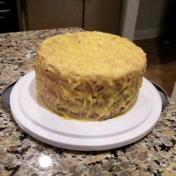 receta Gâteau au fromage au citron